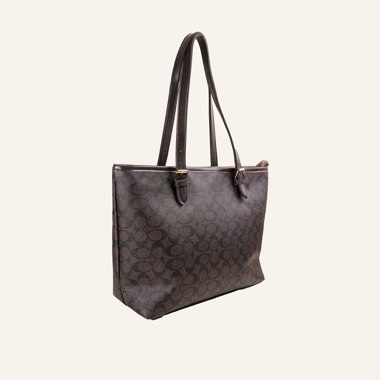 Midnight Black Pattern Tote Bag