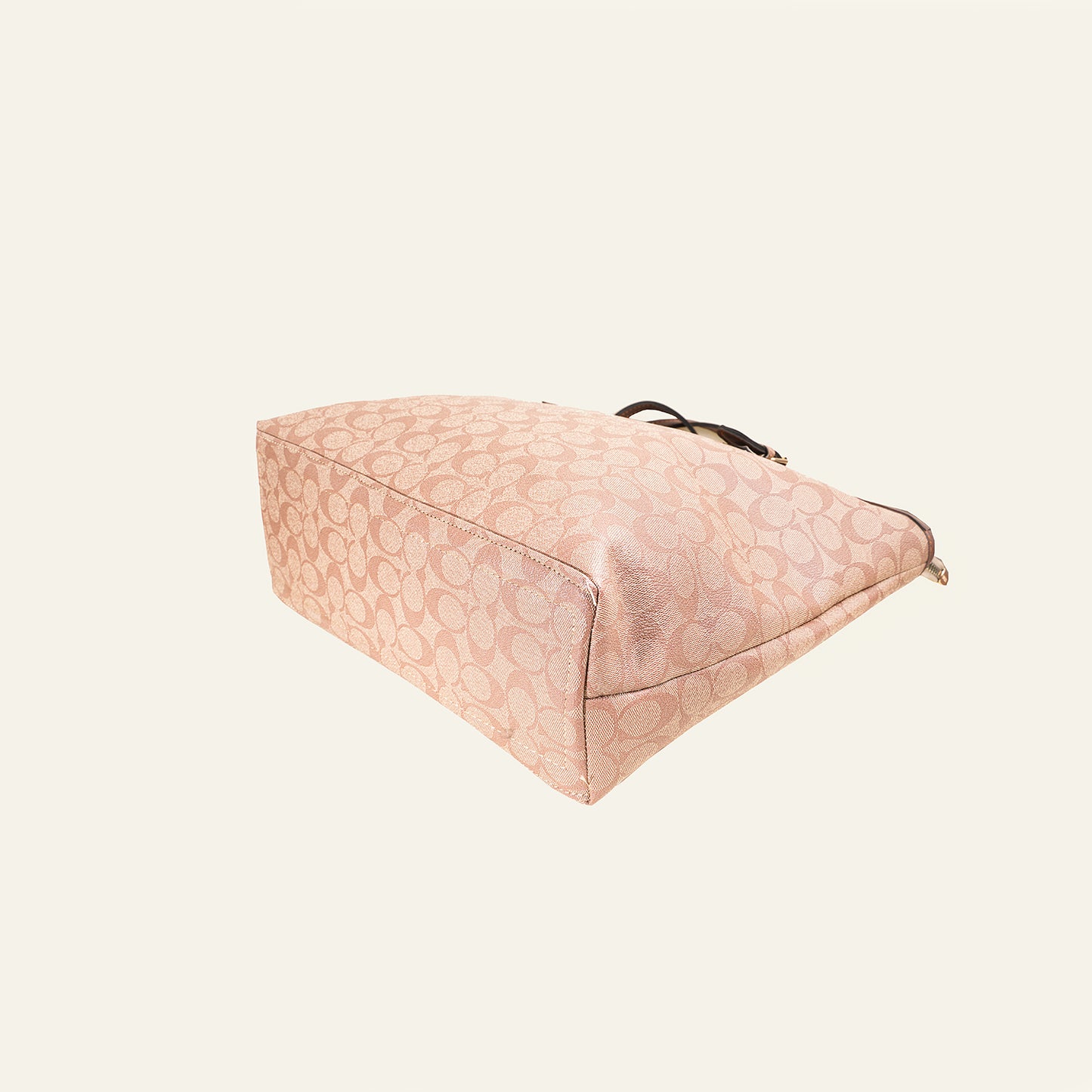 Soft Beige Pattern Tote Bag