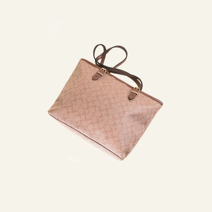 Soft Beige Pattern Tote Bag