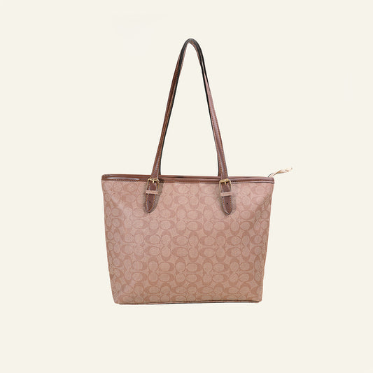 Soft Beige Pattern Tote Bag