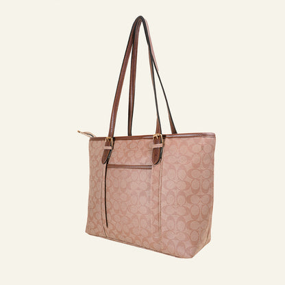 Soft Beige Pattern Tote Bag