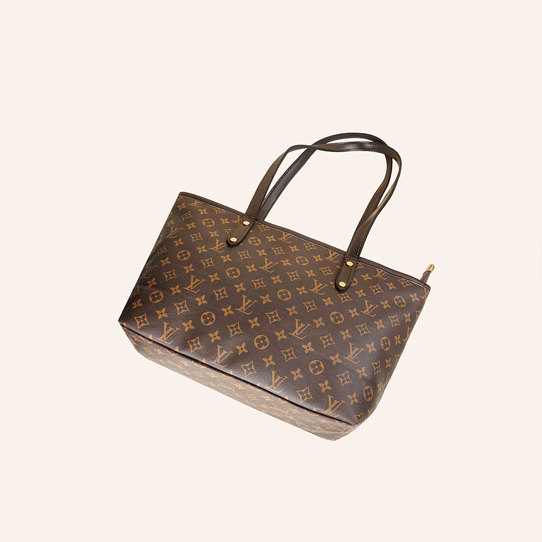 Heritage Pattern Tote Bag – Brown