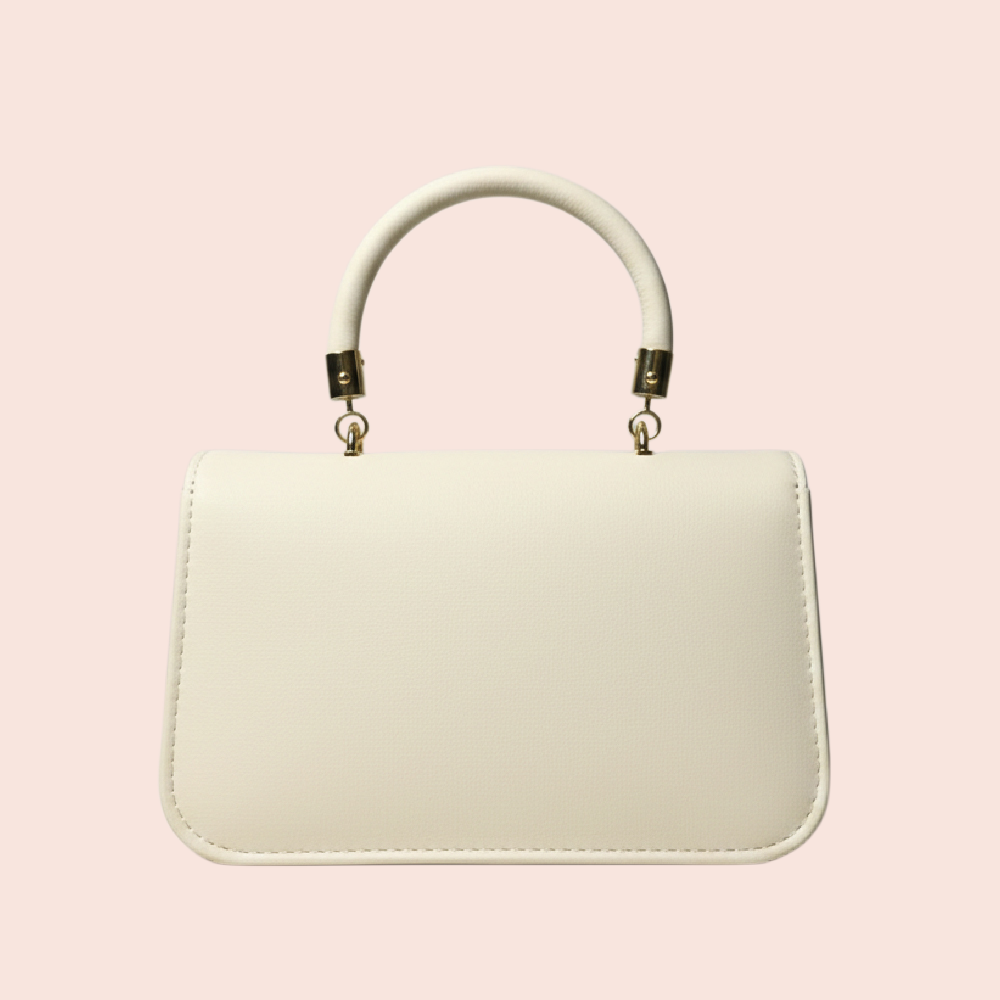 Classic Grace Handbag – White