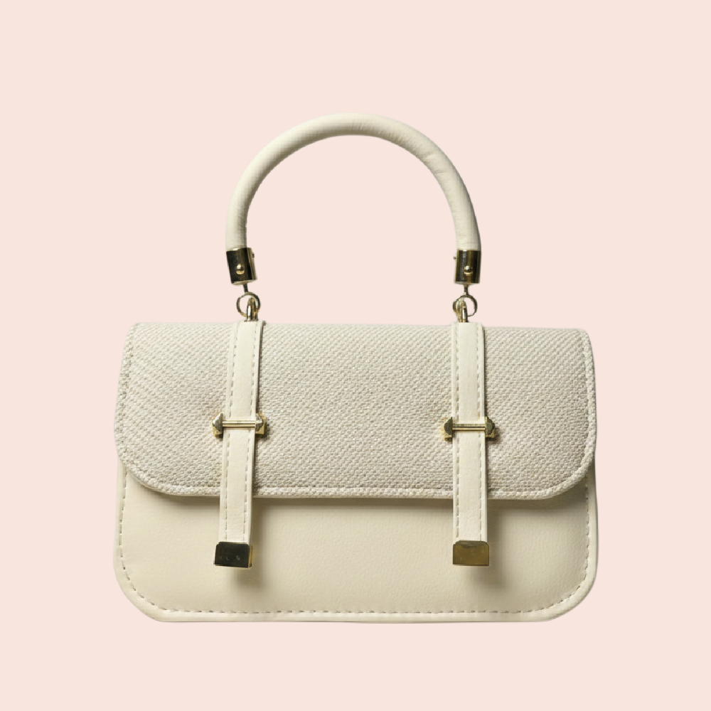 Classic Grace Handbag – White