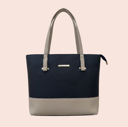 Classic Duo Bag 3 Pcs – Black & Beige