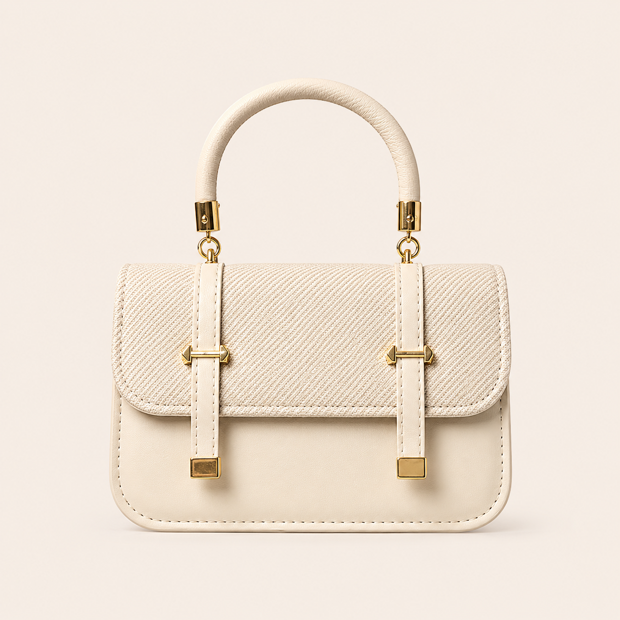 Classic Grace Handbag – White