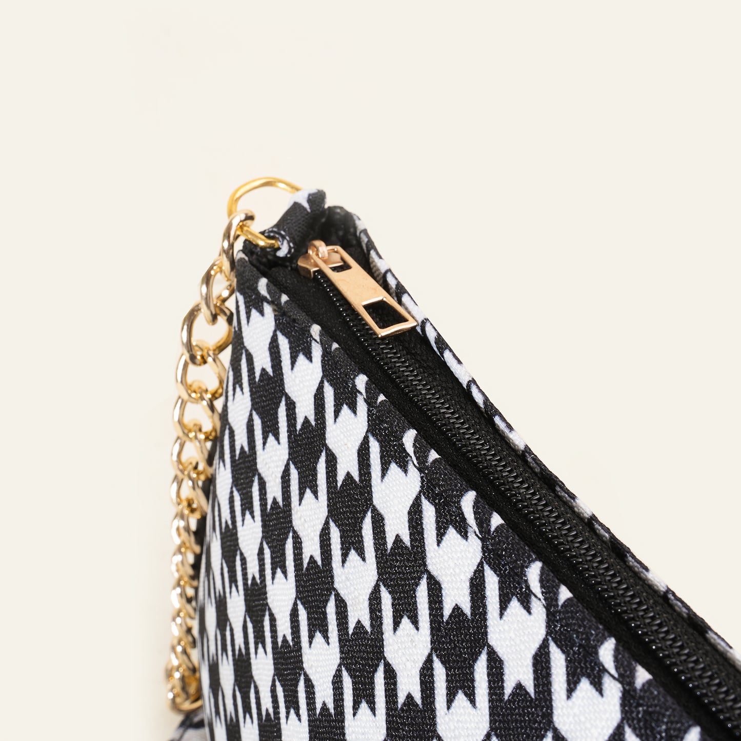 Zara Luxe Mini Bag – Classic Black & White
