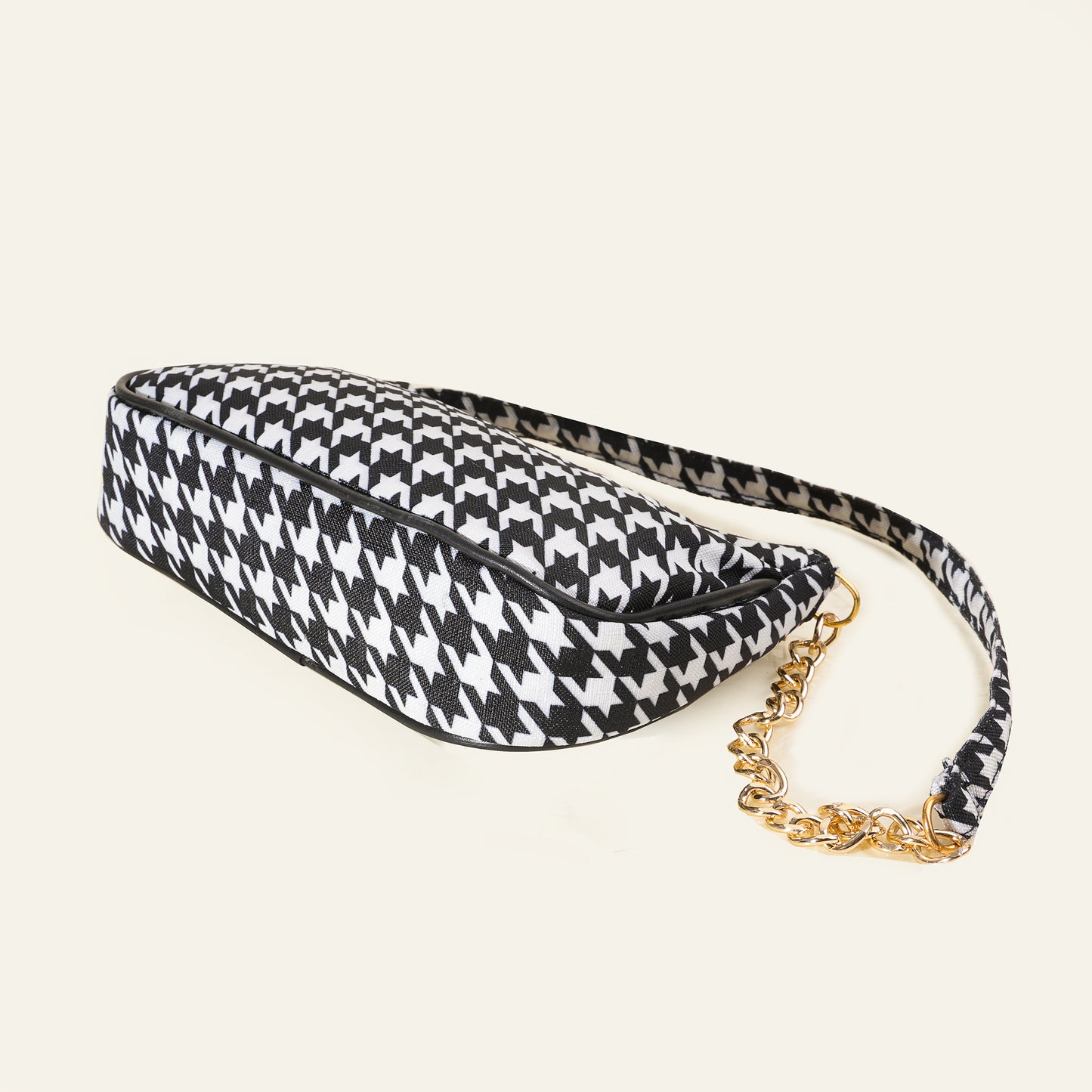 Zara Luxe Mini Bag – Classic Black & White