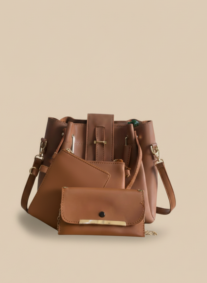 Classic Monogram Canvas Mini Hobo Bag with Gold Chain Strap