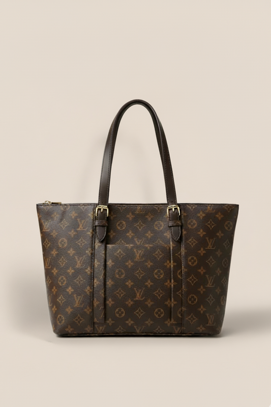 LV Pocket Tote Bag – Brown Monogram | Save Up To 30% – Baggify