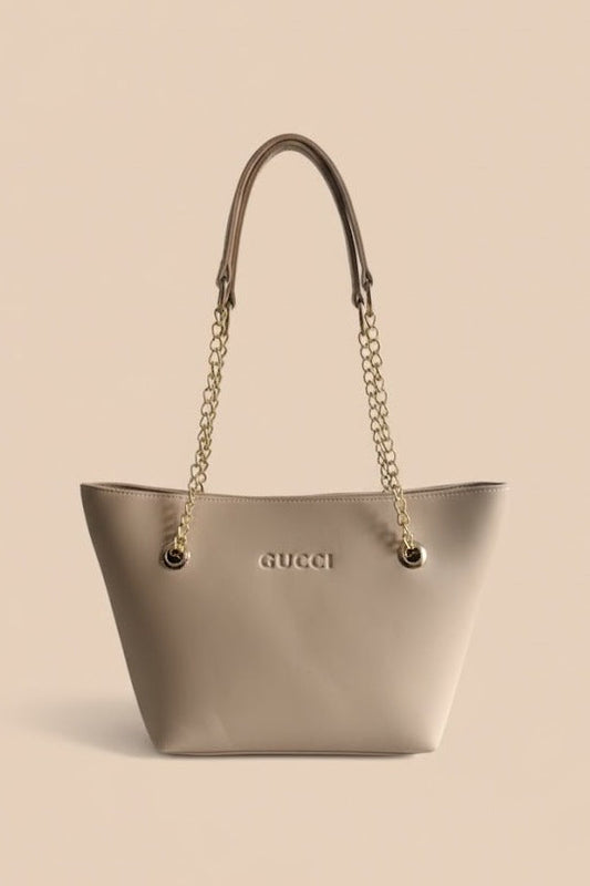 Elegant Diamond Quilted Flap Shoulder Bag with Gunmetal Chain