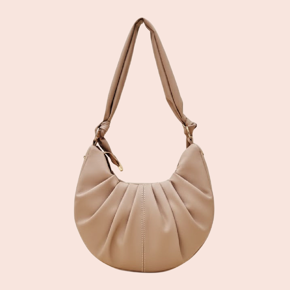 Soft Slouchy Bag - Almond Beige