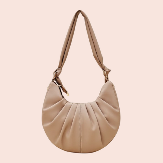 Soft Slouchy Bag - Almond Beige