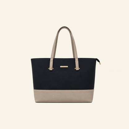 Classic Duo Bag 3 Pcs – Black & Beige